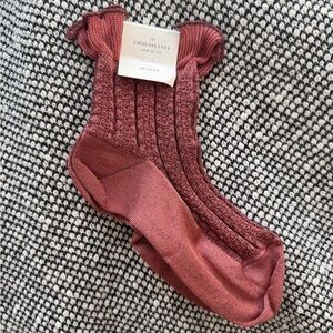 Sezane Deva Socks Rosewood